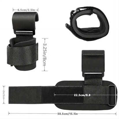 Premium Grip Support Wrist Hooks™