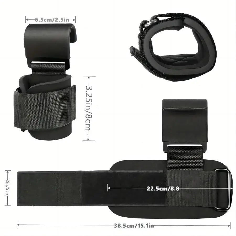 Premium Grip Support Wrist Hooks™